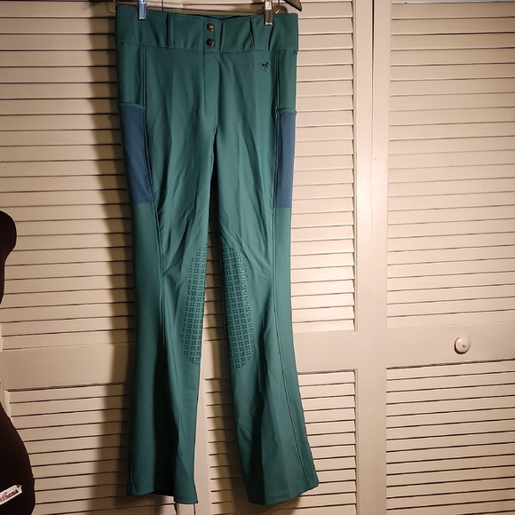 Teal Piper Bootcut Riding Pants M - Picture 6 of 9